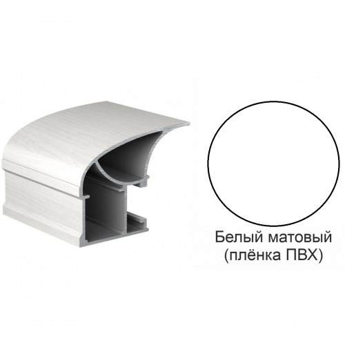 Вертикальная асимметрия ЛАГУНА АВД-ПВЛЛ БЕЛЫЙ МАТОВЫЙ 5.4 (плёнка пвх)